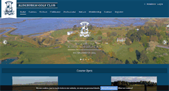 Desktop Screenshot of aldeburghgolfclub.co.uk